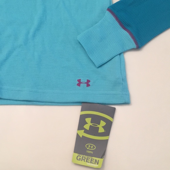 Under Armour Waffle Hoodie women’s Top RARE - Picture 6 of 8